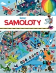SAMOLOTY - duża kartonowa książka obrazkowa dla dwulatka - Stephan Lomp