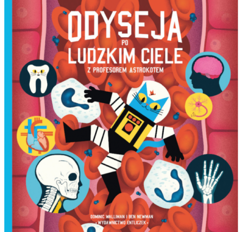 Odyseja po ludzkim ciele z profesorem Astrokotem – okładka